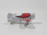 Vintage Zee Toys Dyna Flites Gee Bee A135 NR2100 White and Red Die Cast Toy Air Plane