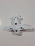 Vintage Zee Toys Dyna Flites Gee Bee A135 NR2100 White and Red Die Cast Toy Air Plane