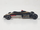 Vintage Majorette Novacar 112 Formule Formula 1 Team Racing Indy Black Red Gold Die Cast Toy Race Car Vehicle Missing Spoiler