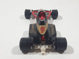 Vintage Majorette Novacar 112 Formule Formula 1 Team Racing Indy Black Red Gold Die Cast Toy Race Car Vehicle Missing Spoiler
