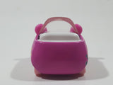 Moose Shopkins Cutie Cars Bear Shaped Pink Die Cast Toy Car Vehicle - No Roof or Figure