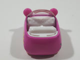 Moose Shopkins Cutie Cars Bear Shaped Pink Die Cast Toy Car Vehicle - No Roof or Figure