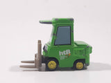 Disney Pixar Cars Fork Lift HTB Hostile Takeover Bank Green Miniature Die Cast Toy Car Vehicle