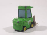 Disney Pixar Cars Fork Lift HTB Hostile Takeover Bank Green Miniature Die Cast Toy Car Vehicle