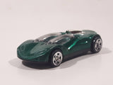 1999 Hot Wheels McDonald's Double Cross Metalflake Dark Green Die Cast Toy Car Vehicle