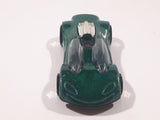 1999 Hot Wheels McDonald's Double Cross Metalflake Dark Green Die Cast Toy Car Vehicle