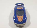 1999 Hot Wheels Future NASCAR Blue Die Cast Toy Car Vehicle McDonald's Happy Meal