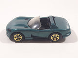 1995 Hot Wheels Gold Medal Speed Dodge Viper RT/10 Dark Metalflake Green Die Cast Toy Dream Sports Car Vehicle