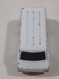 Vintage Unknown Brand 8637 Van White Die Cast Toy Car Vehicle