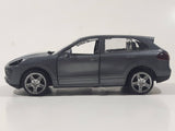 MSZ Porsche Caynne S Dark Grey 1:43 Scale Pull Back Die Cast Toy Car Vehicle with Opening Doors Missing Parts