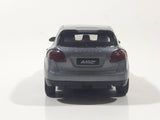 MSZ Porsche Caynne S Dark Grey 1:43 Scale Pull Back Die Cast Toy Car Vehicle with Opening Doors Missing Parts