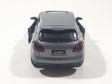 MSZ Porsche Caynne S Dark Grey 1:43 Scale Pull Back Die Cast Toy Car Vehicle with Opening Doors Missing Parts