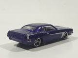 2011 Hot Wheels Street Beasts '70 Plymouth AAR Cuda Metallic Purple Die Cast Toy Muscle Car Vehicle