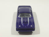2011 Hot Wheels Street Beasts '70 Plymouth AAR Cuda Metallic Purple Die Cast Toy Muscle Car Vehicle