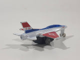 USAF F-16 Fighter Jet Red White Blue Pullback Motorized Friction Die Cast Toy Car Vehicle