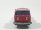 Vintage Majorette Pompier Fire Ladder Truck No. 207 Red 1/100 Scale Die Cast Toy Car Firefighting Rescue Emergency Vehicle