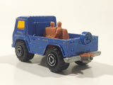 Vintage Majorette Explorateur Volvo Laplander No. 260 1/59 Scale Blue Gold Die Cast Toy Car Vehicle