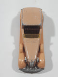 1983 Hot Wheels '35 Classic Caddy Cadillac Beige Die Cast Toy Car Vehicle