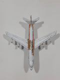 Unknown Brand 303 Continental Airlines Boeing 707 Passenger Jet White Die Cast Toy Air Plane