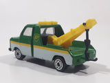 1993 Corgi Auto City Ford Transit Wrecker BP Green and White Die Cast Toy Car Vehicle