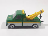 1993 Corgi Auto City Ford Transit Wrecker BP Green and White Die Cast Toy Car Vehicle
