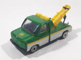 1993 Corgi Auto City Ford Transit Wrecker BP Green and White Die Cast Toy Car Vehicle