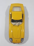 Burago 1966 Ferrari 275 GTB4 Yellow 1/24 Scale Die Cast Toy Car Vehicle with Opening Doors and Hood Missing Seats