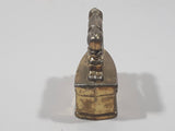 Vintage Miniature Dollhouse Sized 1 1/4" Long Brass Sad Iron 576176