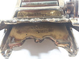 Vintage Miniature Dollhouse Sized 2 3/4" Tall Brass Ringer Washer Made In England