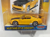 2005 Jada Toys Dub City Kustom$ Fresh Ride! Mustang GT-R Concept Yellow 1:64 Scale Die Cast Toy Car Vehicle New in Package