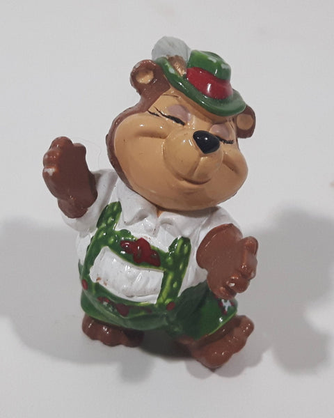 Ferrero Kinder Surprise Oktoberfest German Bavarian Bear 1 1/2" Tall Toy Figure