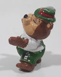 Ferrero Kinder Surprise Oktoberfest German Bavarian Bear 1 1/2" Tall Toy Figure