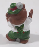 Ferrero Kinder Surprise Oktoberfest German Bavarian Bear 1 1/2" Tall Toy Figure
