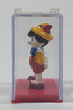 Disney Pinocchio Miniature 1 1/4" Tall Toy Figure in Case