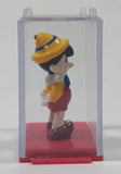 Disney Pinocchio Miniature 1 1/4" Tall Toy Figure in Case