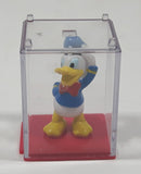 Disney Donald Duck Miniature 1 1/4" Tall Toy Figure in Case