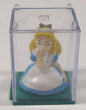 Disney Alice in Wonderland Alice Miniature 1 1/4" Tall Toy Figure in Case