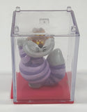 Disney Alice in Wonderland Cheshire Cat Miniature 1 1/4" Tall Toy Figure in Case