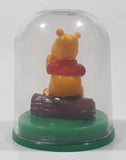 Yujin Disney Winnie The Pooh Miniature 1 1/4" Tall Toy Figure in Dome Case