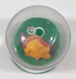 Yujin Disney Winnie The Pooh Miniature 1 1/4" Tall Toy Figure in Dome Case
