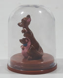 Yujin Disney Winnie The Pooh Roo Miniature 1 1/4" Tall Toy Figure in Dome Case