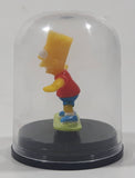 Yujin The Simpsons Bart Simpson Miniature 1 1/4" Tall Toy Figure in Dome Case