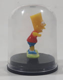 Yujin The Simpsons Bart Simpson Miniature 1 1/4" Tall Toy Figure in Dome Case