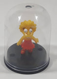 Yujin The Simpsons Lisa Simpson Miniature 1 1/8" Tall Toy Figure in Dome Case