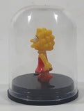 Yujin The Simpsons Lisa Simpson Miniature 1 1/8" Tall Toy Figure in Dome Case