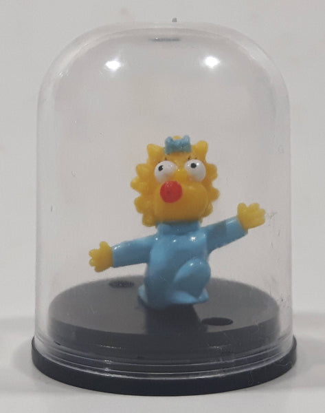 Yujin The Simpsons Maggie Simpson Miniature 1" Tall Toy Figure in Dome Case