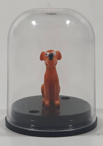 Yujin The Simpsons Santa's Little Helper Miniature 7/8" Tall Toy Figure in Dome Case