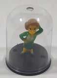 Yujin The Simpsons Edna Krabappel Miniature 1 1/4" Tall Toy Figure in Dome Case