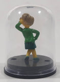 Yujin The Simpsons Edna Krabappel Miniature 1 1/4" Tall Toy Figure in Dome Case