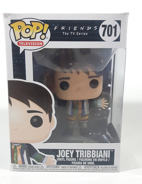 2018 Funko Pop! Television Friends The TV Series #701 Joey Tribbiani 4" Tall Toy Vinyl Figure New in Box